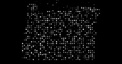 Falling Dots Particle Sequence Building Oregon State Map Vídeos de archivo 322165124