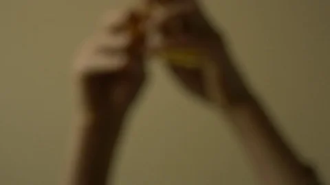 Falling dried apples Stock Footage 70869919