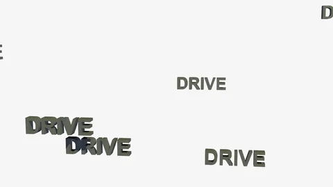 FALLING DRIVE LOGOS Vídeos de archivo 72877800