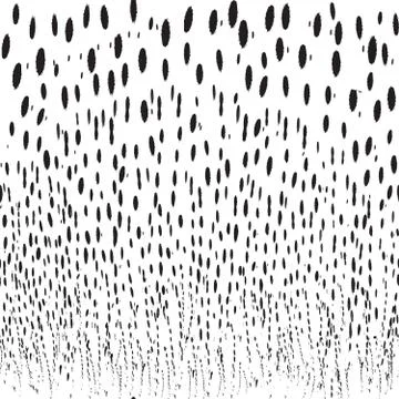 Falling droplet seamless pattern. Abstract spot background Stock Illustration