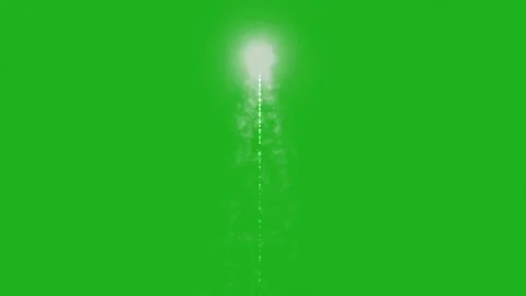 Falling dust particles motion graphics with green screen background Stock Footage 156458750