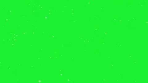 Falling dust particles motion graphics with green screen background Video stock 338342931