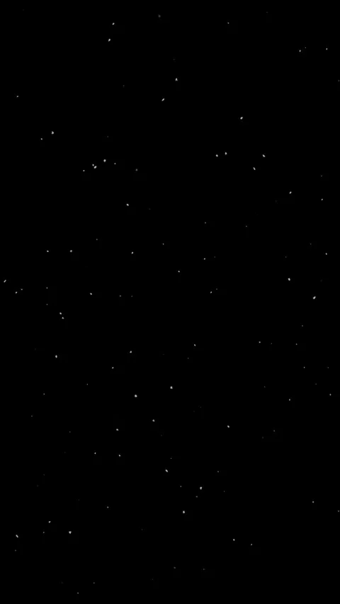 Falling Dust Particles Overlay on Black Background Vertical Stock Footage 331971357