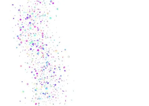 Falling Effect. Glitter Art. Shiny Flyer. Kaleidoscope Confetti. Illustrazione stock