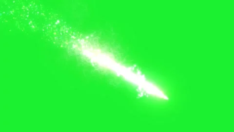 Falling energy stream motion graphics with green screen background Video stock 338342890