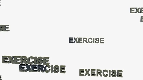 FALLING EXERCISE LOGOS Vídeos de archivo 72790498