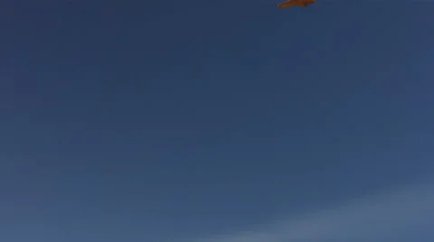 Falling Fall leaves, slow motion Stock Footage 61670442