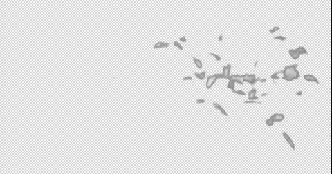 FALLING FEATHERS Stock Footage 204158136