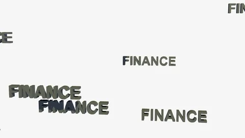 FALLING FINANCE LOGOS Vídeos de archivo 72880410