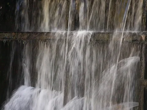 Falling from flap water 스톡 동영상 41638941