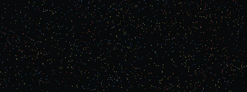 Falling, flying, scattering confetti texture Stock-Illustration