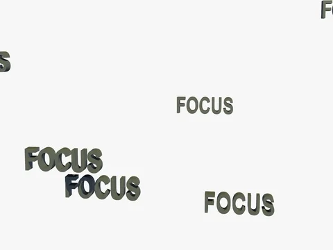 FALLING FOCUS LOGOS Vídeos de archivo 72933220