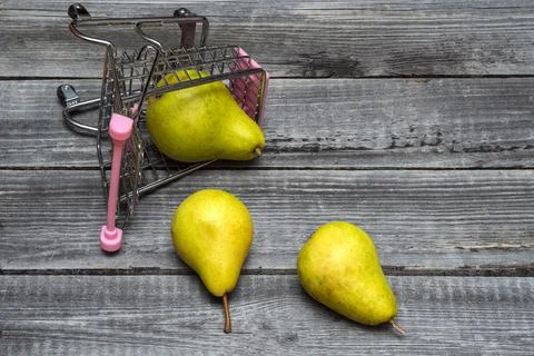 Falling fruit prices. Stock Photos