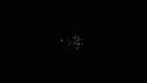 Falling Glass 4K Stock Footage 116781096