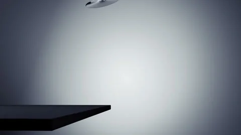 Falling Glass crash slow motion animation 스톡 동영상 6531371