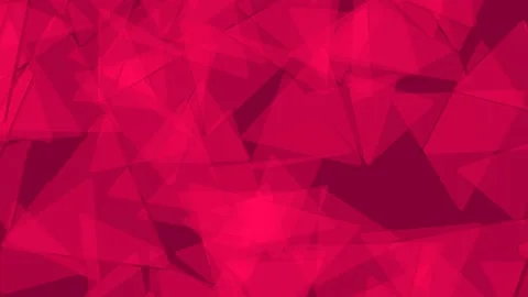 Falling glass red triangles. Seamless loop Stock Footage 111615921