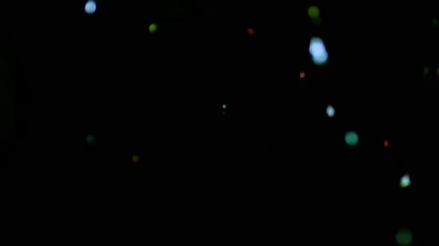 Falling Glitter Confetti Stock Footage 95195735