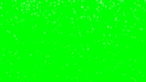 Falling Glitter Particles Green Screen Video Effect Stock Footage 265148794