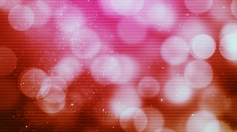 Falling Glitter Particles Red 库存影片 44666009