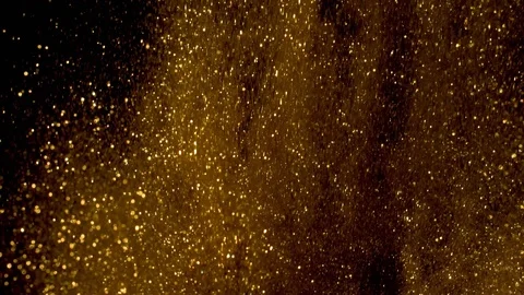 Falling glitter particles. Shiny confetti magic, sparkling, bokeh light 스톡 동영상 122377152