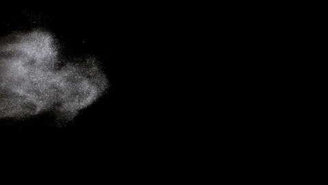 Falling glitter particles. Shiny confetti magic, sparkling, bokeh light Stock Footage 122378329