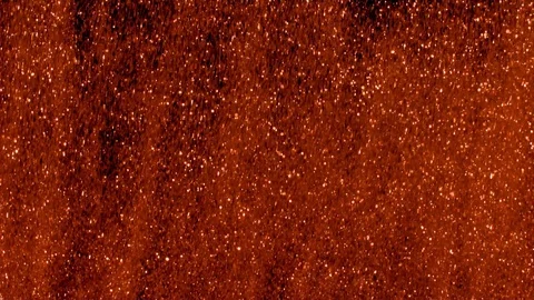 Falling glitter particles. Shiny confetti magic, sparkling, bokeh light Stock Footage 122380528