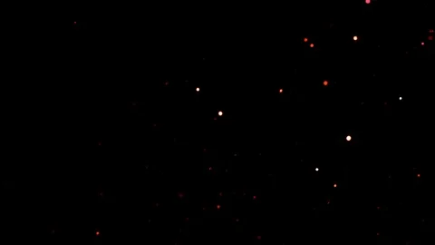 Falling glitter particles. Shiny confetti magic, sparkling, bokeh light Stock Footage 122387270