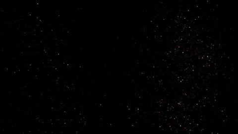 Falling glitter particles. Shiny confetti magic, sparkling, bokeh light Stock Footage 122387737