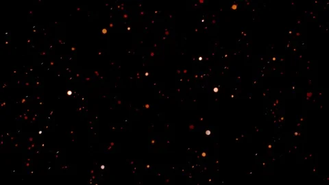 Falling glitter particles. Shiny confetti magic, sparkling, bokeh light Stock Footage 122389246