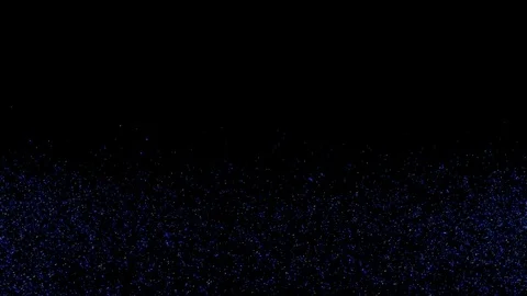 Falling glittering particles   3 colors Blue, lilac and yellow Stock Footage 73377917