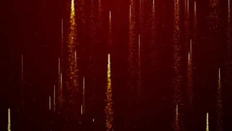 Falling glittering particles streaks animation Stock Footage 201674772