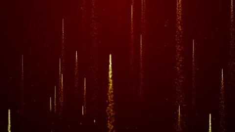 Falling glittering particles streaks animation Stock Footage 201674878