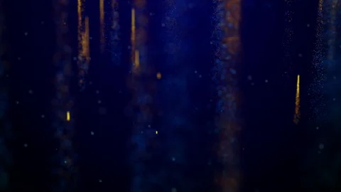 Falling glittering particles streaks animation Stock Footage 202319350