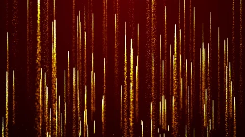 Falling glittering particles streaks animation Stock Footage 218443926
