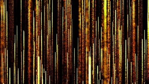 Falling glittering particles streaks animation Stock Footage 233574931