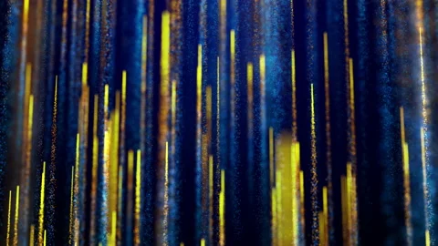 Falling glittering particles streaks animation Stock Footage 233575316