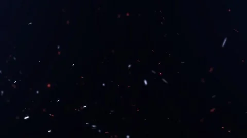 Falling Glowing Colorful Dust Particles Animation. Vídeos de archivo 219502638