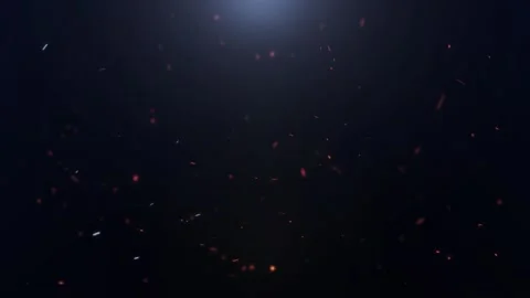 Falling Glowing Colorful Dust Particles Animation. Stock Footage 219502650
