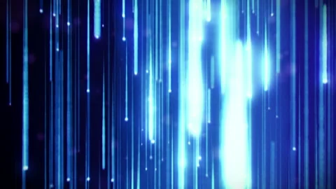 Falling glowing lines Stock Footage 109508385