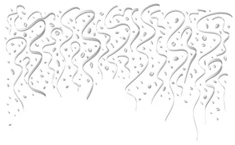 Falling gold confetti Stock Illustration