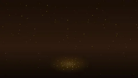 Falling Gold Dust Particle Loop - Luxury Glitter Festive Backdrop 스톡 동영상 341565054