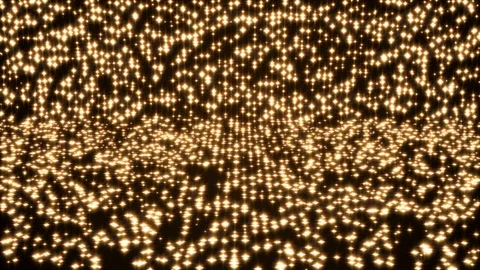 Falling gold stars. Seamless loop Stock Footage 103353084