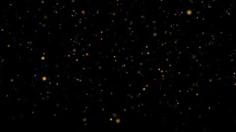 Falling golden glitter particles 4k Stock Footage 244910328