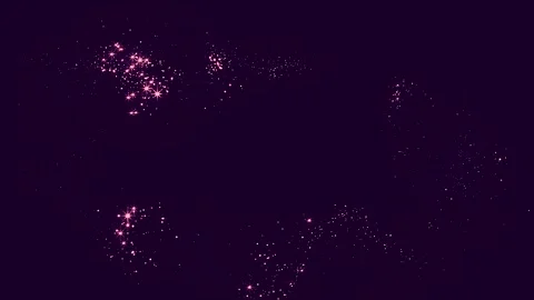 Falling golden glitter particles shower gold with magical light.  Stock Footage 263954657