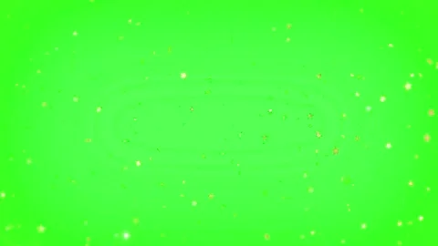 Falling golden maple leaves on green screen background for video editing overlay Stock Footage 345016601