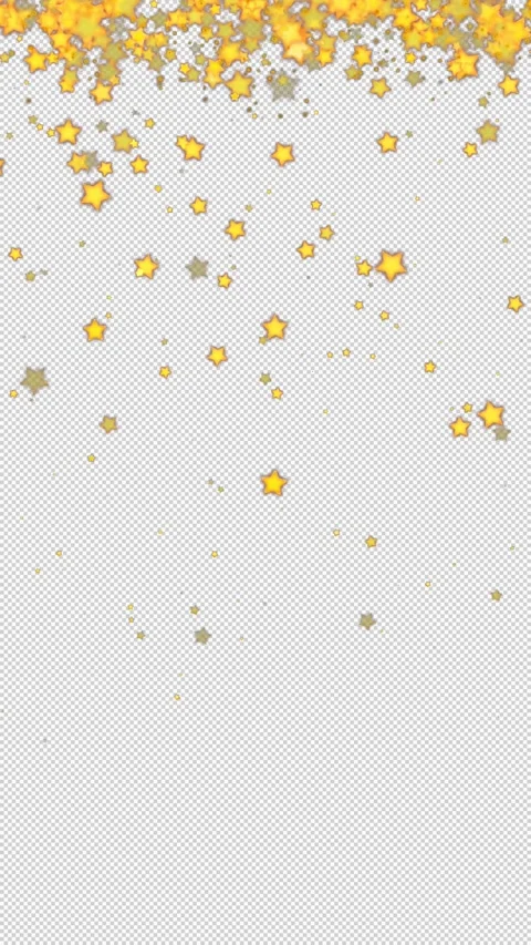Falling golden shiny and glittering stars Stock Footage 254852279