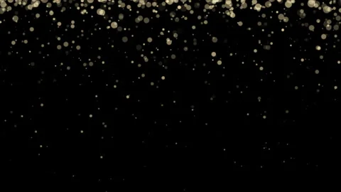 Falling Golden Shiny Particles. Celebration Party, Presentation Background Stock-Footage 250826841