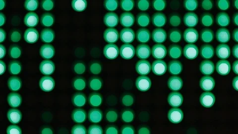 Falling green bokeh lights effect background for party 库存影片 126615187