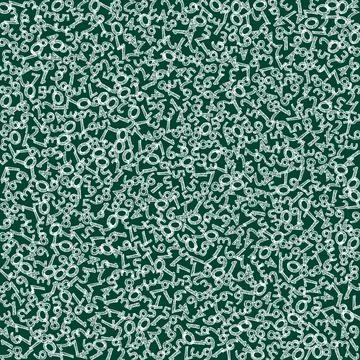 Falling handdrawn chalk numbers. Math study concept with flying digits. Alive Stock Illustration