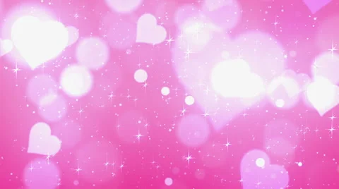 Falling Heart Background Stock Footage 45997848